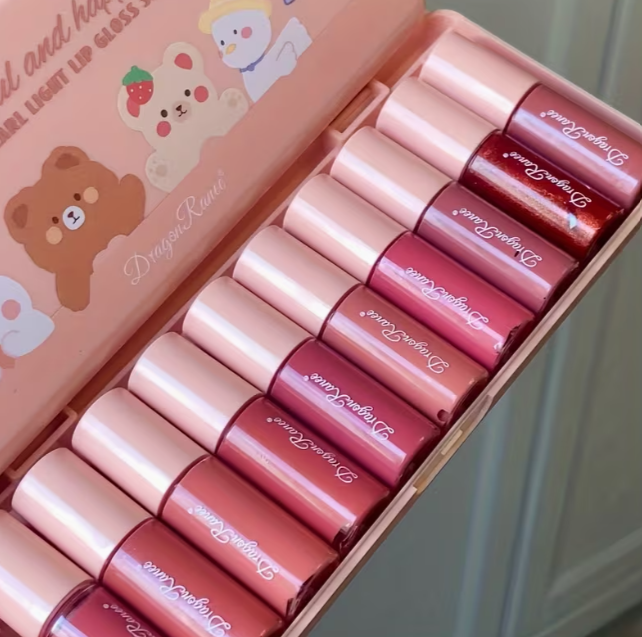 10pcs Lip Gloss Set Box image 7