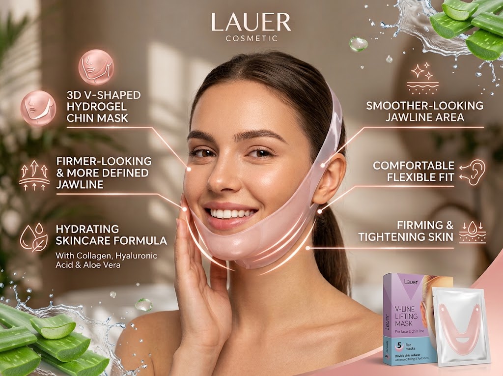 LAUER COSMETIC V Shaped Slimming Face Mask image 10
