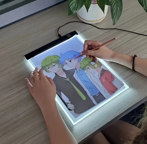LED Drawing Copy Board Kids Toy to Draw image 6
