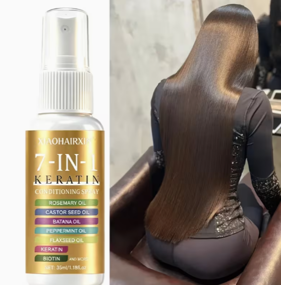 7-In-1 Keratin Wash-Free Soft Hair Care Spray image 4