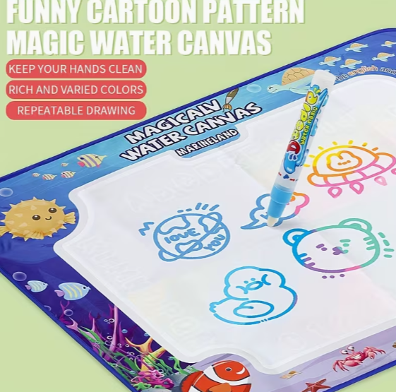 Magical Water Drawing Canvas Doodle Mat for Kids image 2