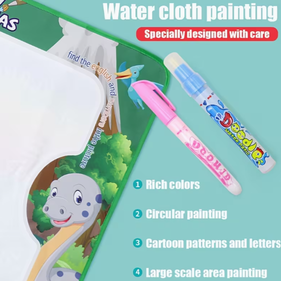 Magical Water Drawing Canvas Doodle Mat for Kids image 5