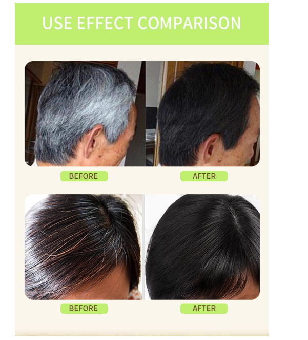 Long-Lasting Plant-Based Foam Hair Dye, Bubble Hair Dye Shampoo, 500ml image 3